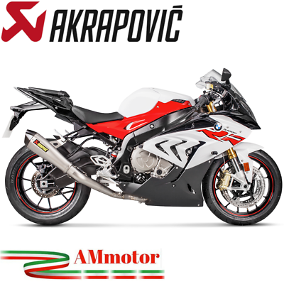 BMW S1000RR 純正オプションAKRAPOVIC Complete Exhaust Akrapovic Bmw S 1000 RR 2018 Motorcycle Racing