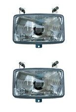 2x Scheinwerfer H4 mit Fernlicht und Abblendlicht f. Traktor Deutz Fahr Agrotron