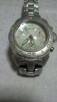 OROLOGIO CRONOGRAFO SECTOR 150 - QUARZO - 100 METRI - CASE ALLUMINIO | eBay