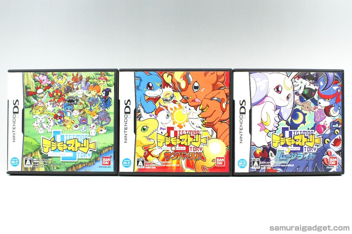 Digimon Story & Digimon Story Sunburst & Moonlight(3Games