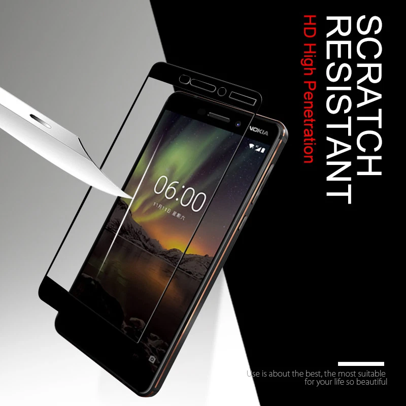 For Nokia C31 G60 X30 G22 C32 Full Cover Tempered Glass Screen Protector Film - Image 2 of 4