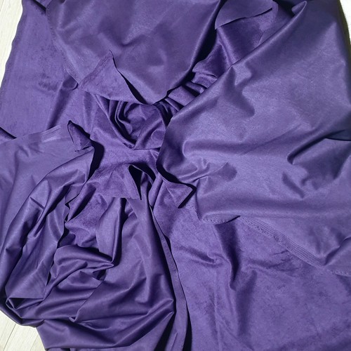 HEAVY JACKET GRADE FAUX SUEDE LEATHER LIKE FABRIC CLOTH CAR UPHOLSTERY SOFA 60"W - Picture 276 of 552