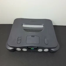 Nintendo 64 Smoke Grey Replacement Console System Only NUS-001 Tested N64