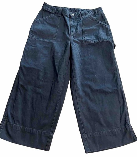 Bill Glass Denim Carpenter Blue Capris Sz 8 ( W30” X 21.5” L ( 301.C) - Picture 3 of 5