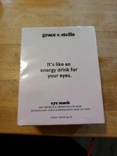GRACE AND STELLA EYE MASK ANTI WRINKLE AND ENERGIZING EYE MASK (24 PAIRS) Sealed