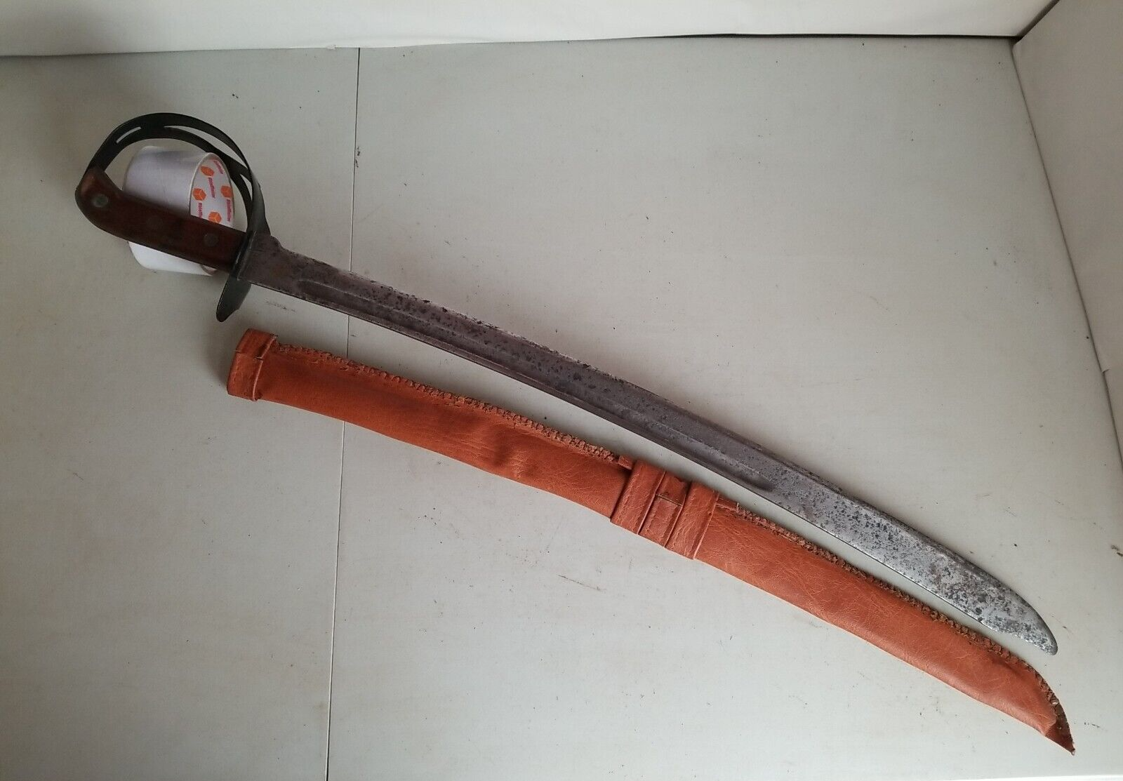 WWII Dutch Klewang Cutlass w/Scabbard Marked Vince Netherlands eBay