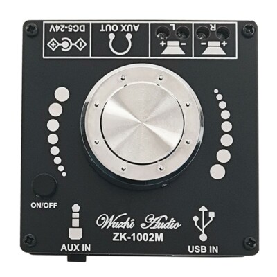 ZK-1002M Mini 2.0 Stereo Digital Power Amplifier Module 100W*2 DIY KIT
