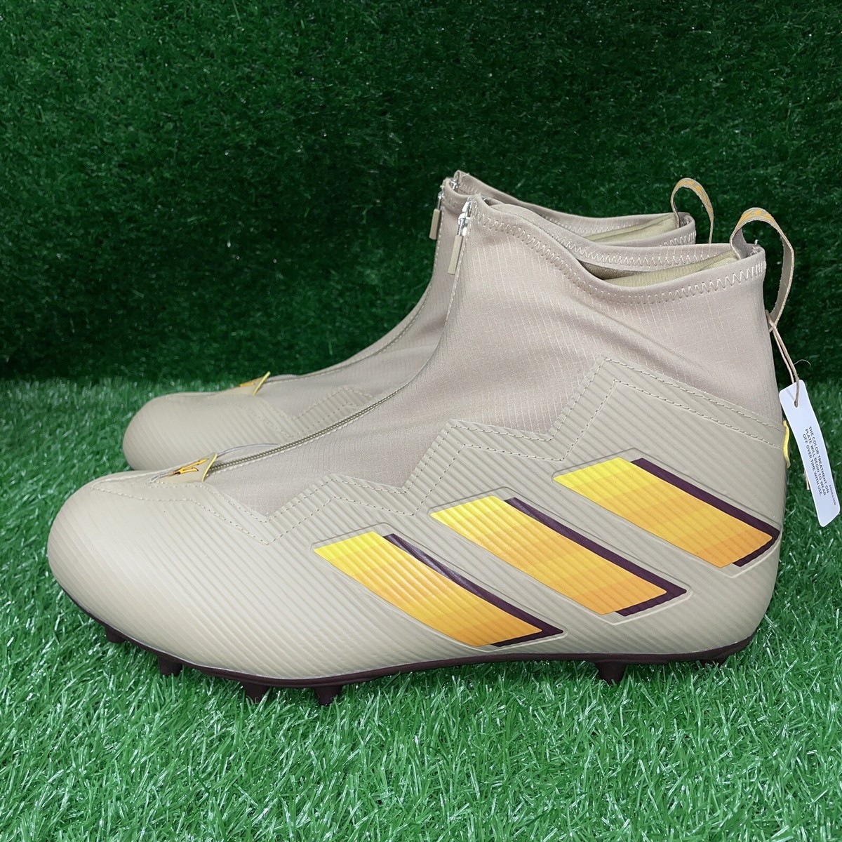 Adidas Nasty 2.0 Arizona State Rising Devils Team Issued Football Cleats Size 15 Adidas Nasty 2.0 Arizona State Rising Devils Team Issued  main image 2