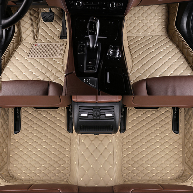Custom 3D Car Floor Mats For Bentley Flying Spur Model Auto Carpets Foot