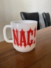 Vintage Milk Glass NAG! Coffee Mug