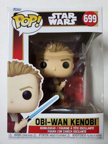Funko Pop Star Wars The Phantom Menace #699 Obi-Wan Kenobi  NEW IN STOCK