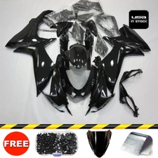 Black Fairing +Bolts  Bodywork Kit For GSXR600/750 K11 2011-2025 2026