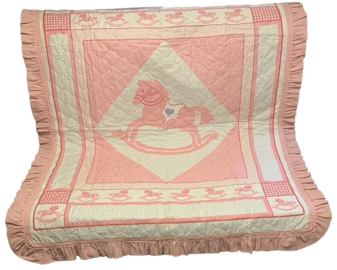 Caballos Multicolor Niñas Ropa de cama de vivero