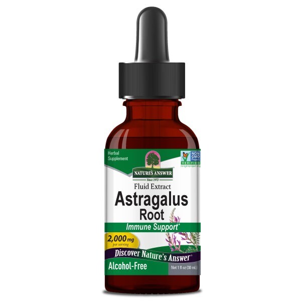 Nature’s Answer Astragalus Root Extract 30ml Liquid Alcohol-Free Supplement