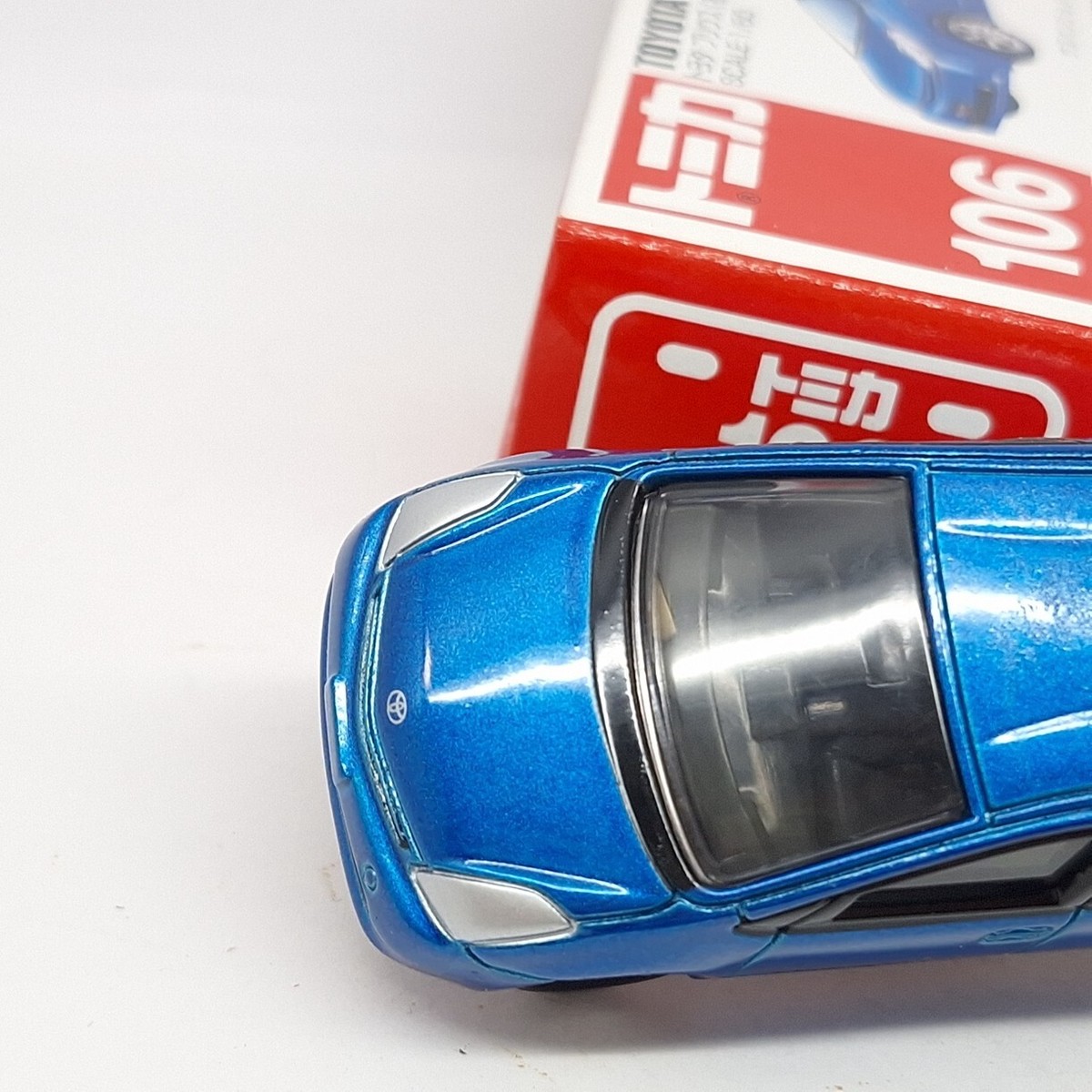 Voiture Jouet Tomica Toyota Prius Comfort Taxi Singapour Bleu - Neuf, Modèle Miniature 1/64