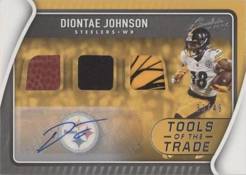 2021 Panini Absolute Diontae Johnson #TTD12