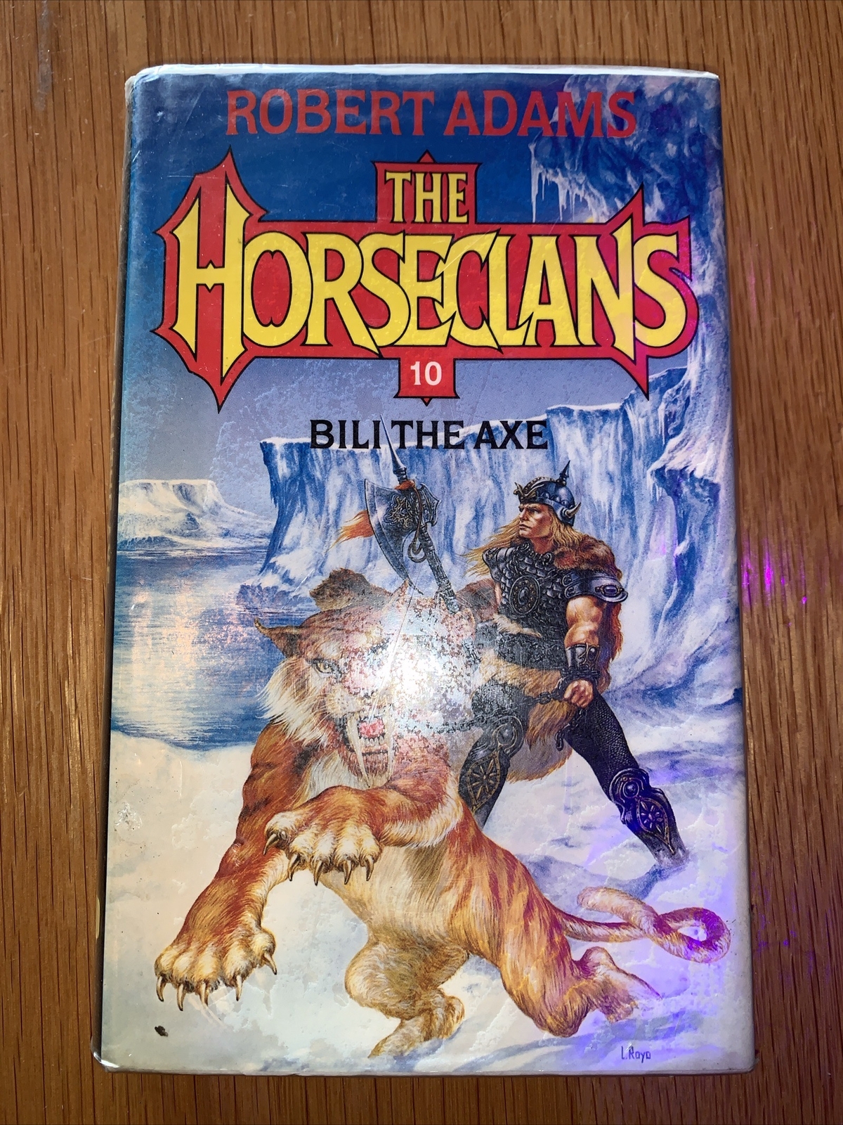 The Horseclans Bili the Axe Robert Adams 1985 ex-Library MacDonald HB