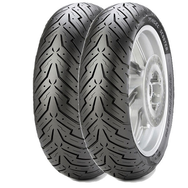 TYRE PAIR PIRELLI 130/60-13 60P + 140/60-14 64P ANGEL SCOOTER