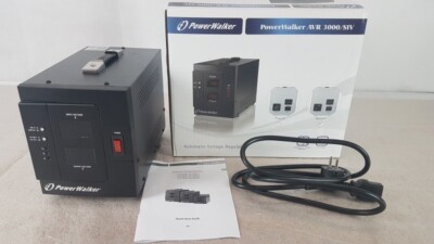 BlueWalker 10120307 PowerWalker AVR 3000 SIV, Typ F, 2400W, Leitungsverstärker