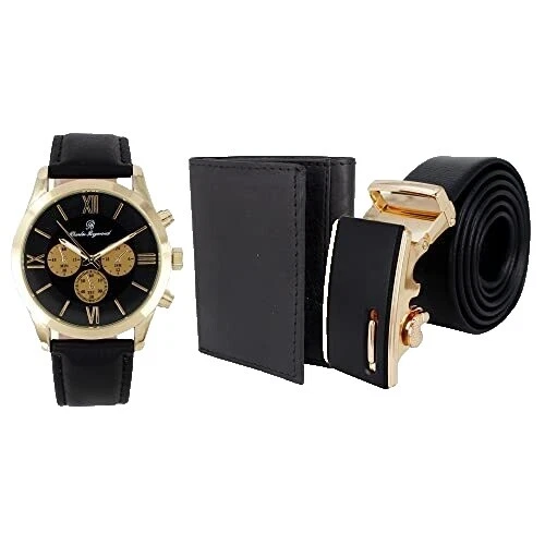 Charles Raymond Leather Analog Wristwatches