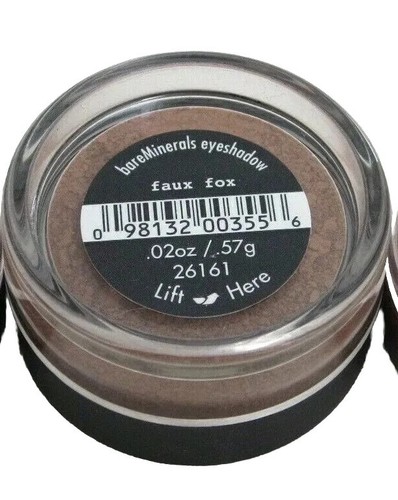 bare Minerals * FAUX FOX * Eyeshadow Eyecolor Full Size $15 ~ Brand New & Sealed - Afbeelding 1 van 1