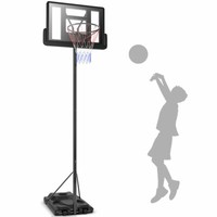 Basketballkorb BasketballstäNder Basketballanlage Outdoor Korbanlage 260-305Cm