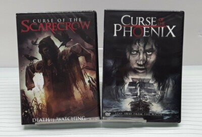 Lot of 2 DVD Horror Movies: Curse of the Scarecrow/Curse of the Phoenix SEALED