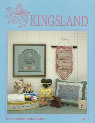 THE NURSERY COLLECTION Counted Cross Stitch Patterns - KINGSLAND