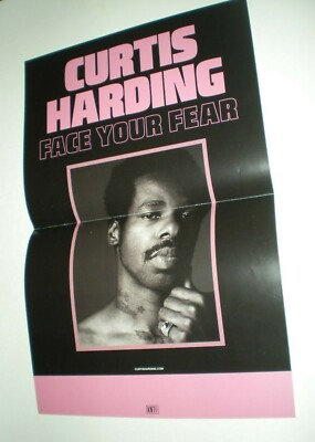 Poster - CURTIS HARDING face your fear the band F