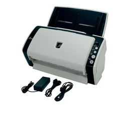 Fujitsu Fi-6140 High Speed 600 DPI Duplex Document Scanner USB 2.0 w/Accessories