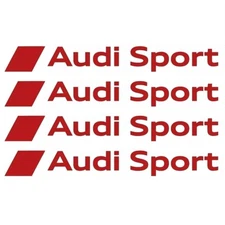 Audi Sticker Audi Sport Door Side Skirt Mirror Windshield Window Vinyl Decal