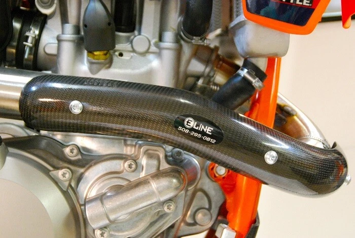 Protector de tubería Moose de Eline se adapta a stock para KTM 450 500 XC 12-16, 450 SXF 13-15 Foto 2 de 2