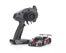 Kyosho MR-04 RWD Mini-Z Readyset w/Audi R8 LMS 2016 Body Grey/Red KYO32357RGB