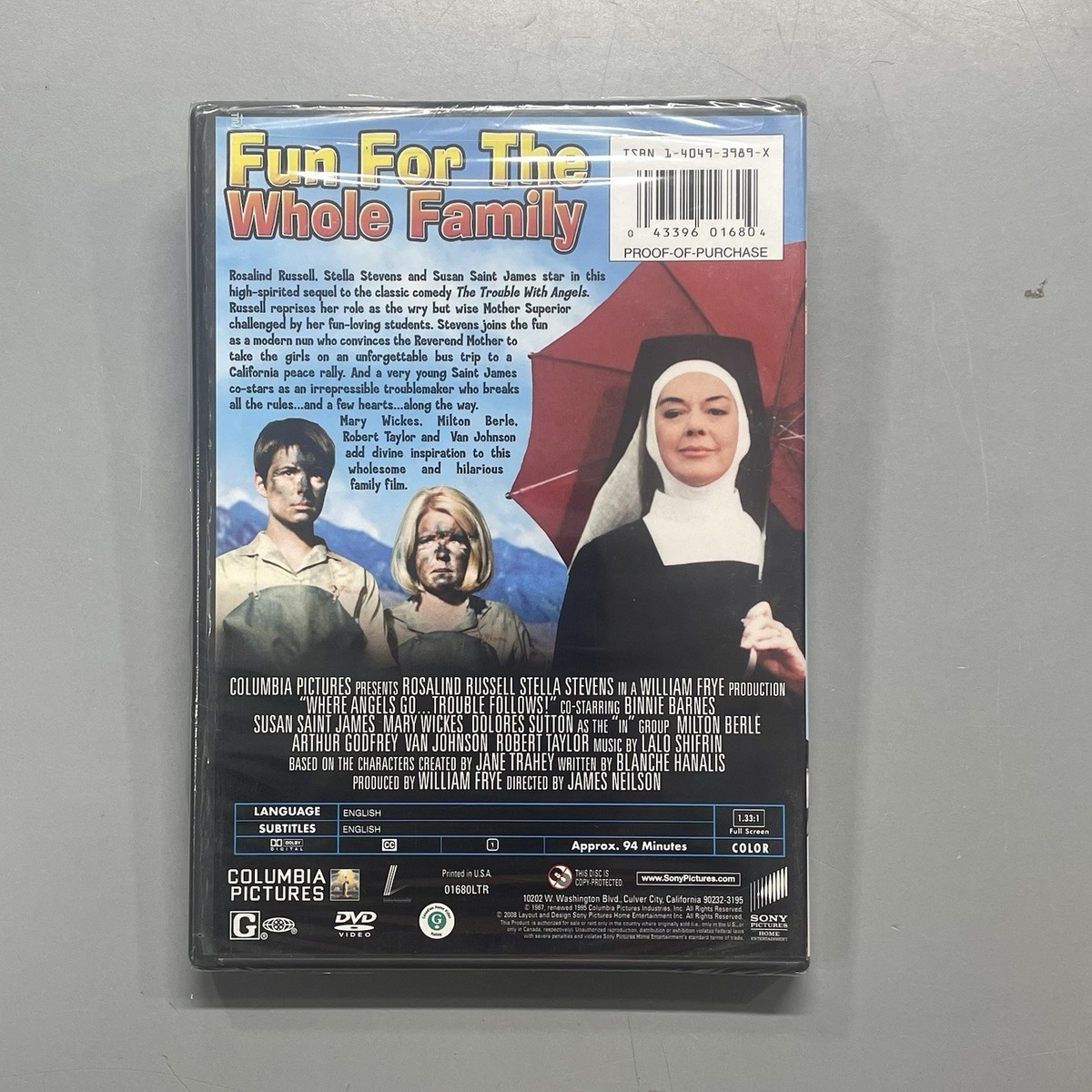 Where Angels Go, Trouble Follows (DVD, 2003) for sale online