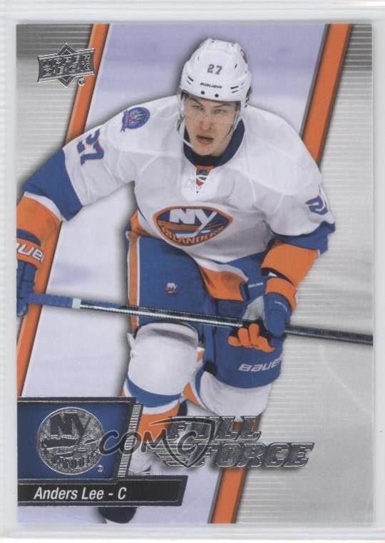 2015-16 Upper Deck Full Force Anders Lee #3 2l0