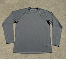 Patagonia Capilene Mid weight Base Layer Long Sleeve Shirt Polartec Size Large