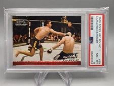 2009 Topps UFC Round 1 Lyoto Machida Sam Hoger PSA 8 #59