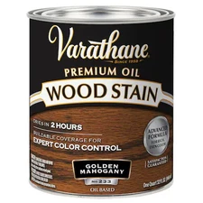 Varathane 211718H Premium Wood Stain, Oil Based, Golden Mahogany, 1 Quart