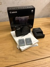 Canon PowerShot G9X Mark II Digital Camera Black with Box, Accessories + Battery