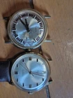 2 Vintage Times Wristwatch's For Parts