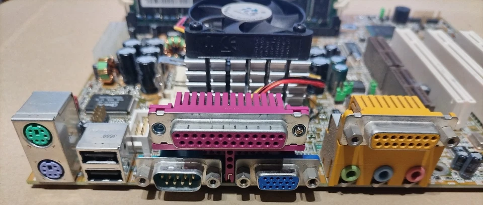 MSI MS6178 VER:1.1 SOCKEL 370 2x SDRAM 3x PCI mATX + Intel Celeron 500Mhz - Bild 3 von 4