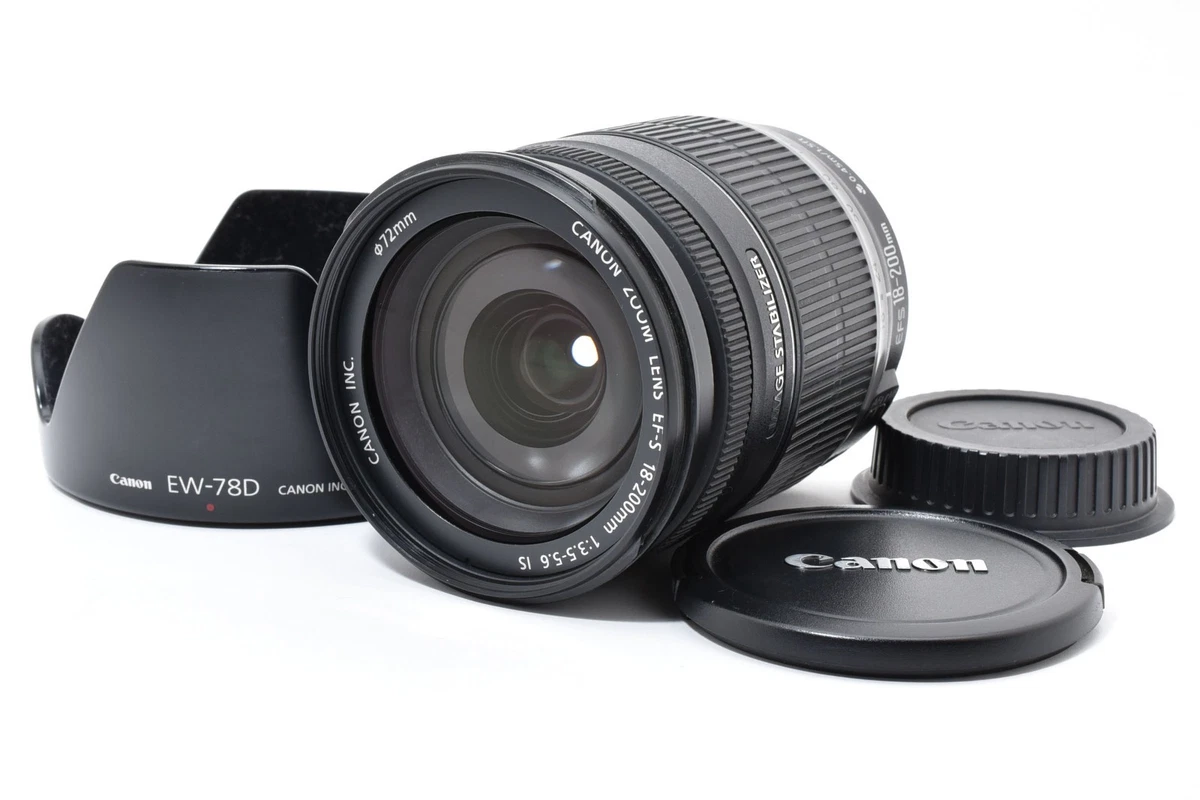 Canon EF-S 18-200mm Focal Camera Lenses for sale | eBay