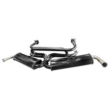 Dual Quiet Exhaust System For Type 1 Raw Dunebuggy Vw
