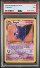 1999 POKEMON FOSSIL #20 GENGAR PSA 7