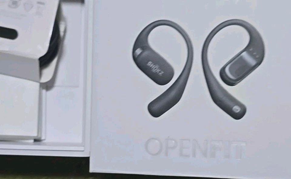 Shokz OpenFit Open-Ear Bluetooth True Wireless Earbuds - Black (T910-ST-BK-US) - Image 4 of 4
