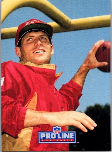 Steve Young #8 1991 Proline Portraits card