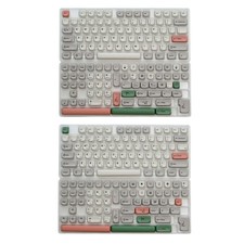 139 Key MOA Backlight Keycaps English/Korean Retro 9009 for Mechanical Keyboards