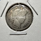 1912 Barber Dime Silver 10C Circulated 0.9 Fineness Uncertified United States