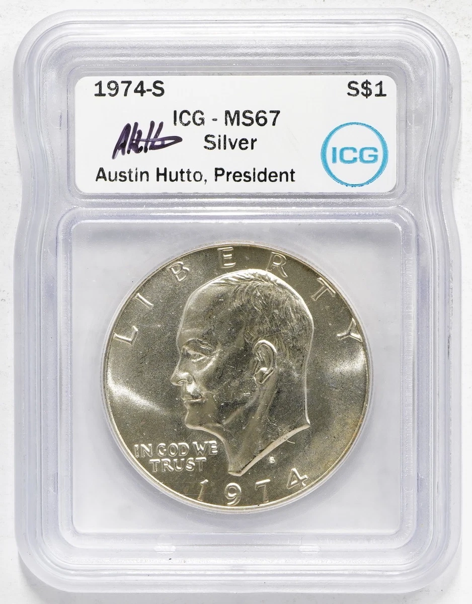 MS 67 Graded Eisenhower Dollars (1971-1978) for sale | eBay