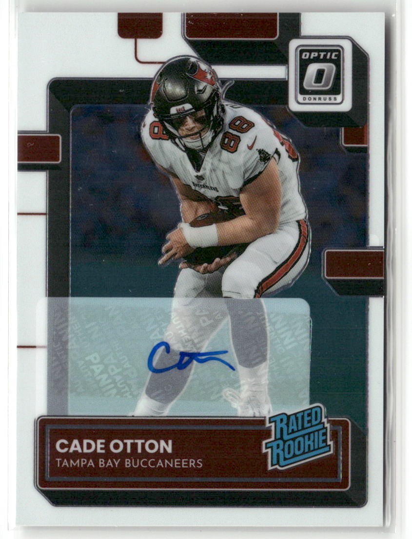 2022 Donruss Optic #293 Cade Otton Rookie Autograph /150 RC Auto